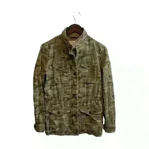 Tommy Hilfiger Women’s Camo Field Utility Jacket Size M
